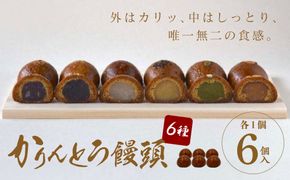 かりんとう饅頭 6個入（6種類）【ギフト プレゼント 贈り物 お中元 お歳暮 お持たせ おかし お土産 スイーツ 手土産 贈答品 大阪府 門真市 】 272230_CD001VC03