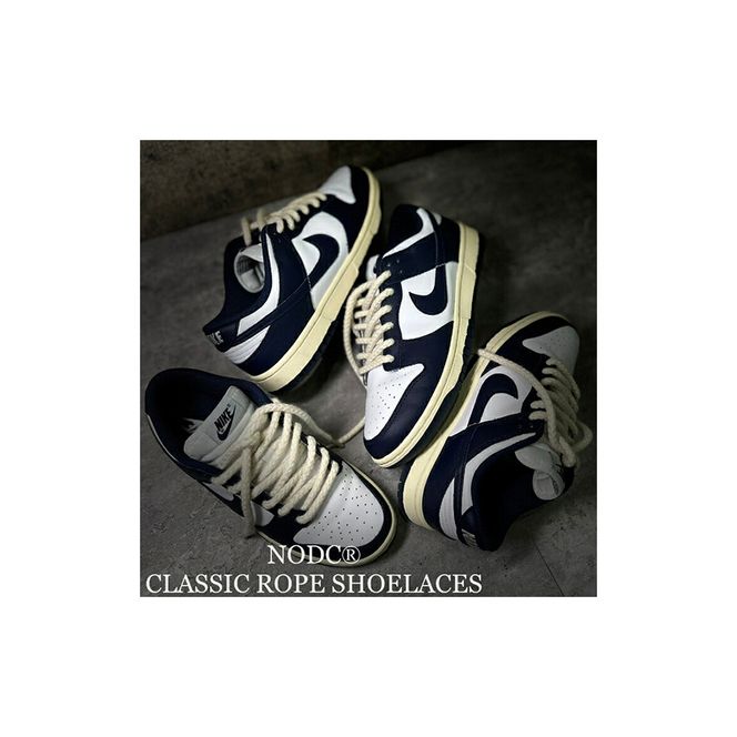 NODC CLASSIC ROPE SHOELACES ３セット［173N29］NODC CLASSIC ROPE SHOELACES 靴ひも 選べる サイズ 120cm 140cm カラー ブラック