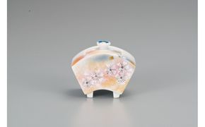 2.5号香炉　花の舞 民芸品 工芸品 雑貨 日用品 インテリア 香り 小物 172111_CY3092
