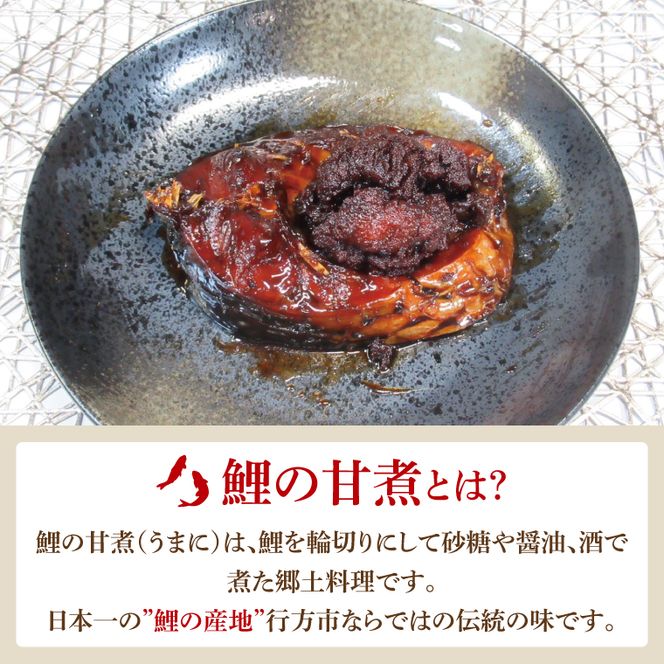 【2025年10月より順次発送】鯉の甘煮 5切セット｜鯉 鯉料理 甘煮 鯉の甘煮 煮魚 魚介 おかず セット 茨城県 行方市(HF-2)