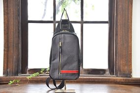 帆布と革のワンショルダーバッグ　近江牛レザー　地産帆布　アイアングレー【CC37W】