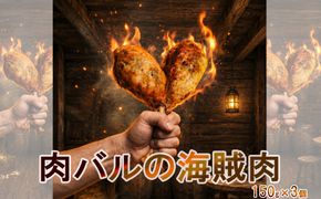 肉バルの海賊肉 150g×3個 【2437】