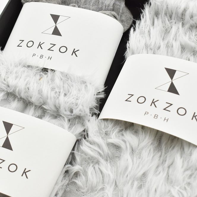 上質感を足にまとうラグジュアリーソックス ZOKZOK 3足セット (シルバー系) /// 靴下 くつした くつ下 ソックス 足元 ラグジュアリー 婦人 レディース 女性  セット 母の日 ファッション おしゃれ 日本製 奈良県 広陵町