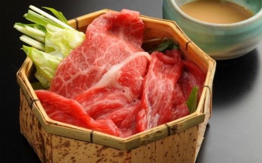 【和歌山県のブランド牛】熊野牛モモしゃぶしゃぶ用500g　［TM248］ 303446_XH006