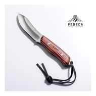 【FEDECA】 ブッシュクラフトナイフ マルチカラー 001076