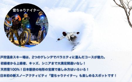 戸狩温泉スキー場　１日リフト券引換券 １枚(T-20)