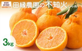 【先行予約】【数量限定】田縁農園の不知火（しらぬい）3kg ※離島への配送不可 （2026年2月10日より順次発送） IKTA018