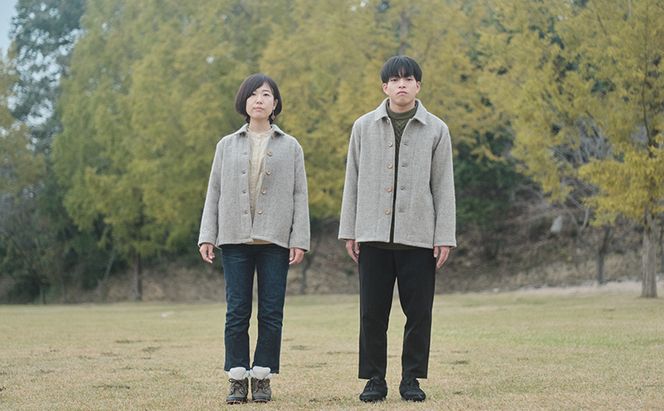 ツイード コート レディース フリーサイズ 国産 岡山 ウール アルパカ 服 ファッション アウター 