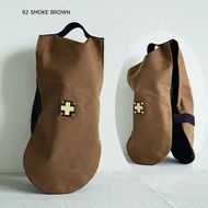 木の庄帆布 公式 シューズケース シューズサック Shoes Case 【KinoshoTRANSIT】　K-KHG-SS01M-（C/#92 SMOKE BROWN / スモークブラウン）　ゴルフ シューズケース おしゃれ 高密度帆布