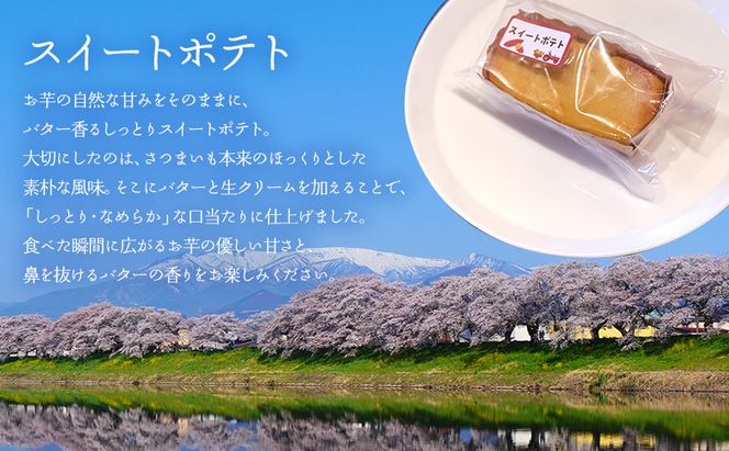 スイートポテト10個セット スイートポテト 10個セット さつまいも スイーツ 焼き菓子 個包装 しっとり なめらか バター香る お菓子 ギフト お取り寄せ 詰め合わせ 手作り 大河原町 おてんとさん 自社製造