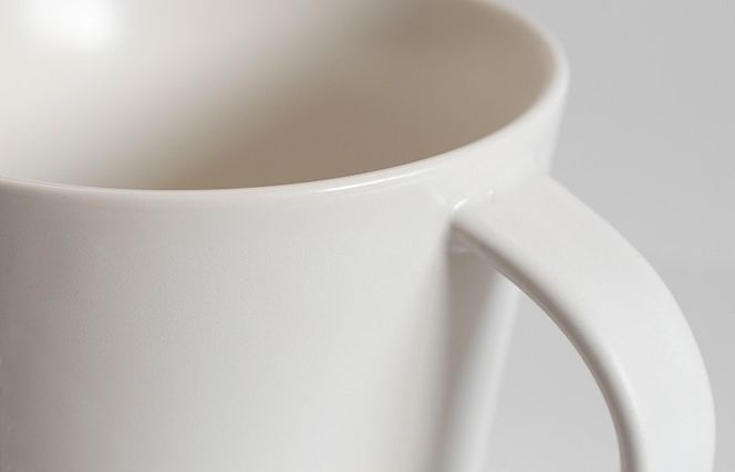 G2610 【スピード発送】マットマグカップ ペアセット マットホワイト/マットブラウン【コップ 食器 食洗器 食洗機 電子レンジ ギフト 贈り物】