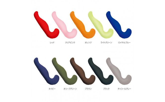 気持ちいい抱きまくら チャコール 312011_EM001VC10