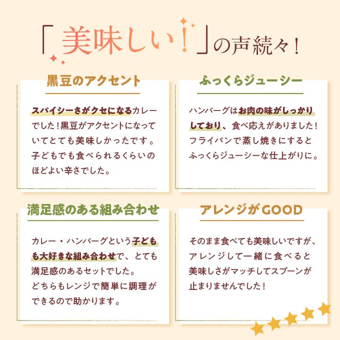 神戸牛 100% プレミアムハンバーグカレー セット  国産 小分け 鶏肉 牛肉 レトルトカレー