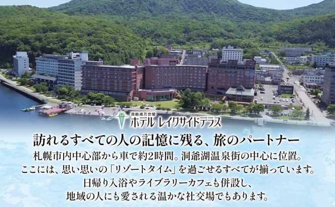 洞爺湖万世閣ホテル レイクサイドテラス 宿泊券 2名 1泊2日 個室サウナ・温泉展望風呂付 特別室 プラン サウナ プレミアム 旅行 ホテル 宿泊 贅沢 高級 ペア 北海道 洞爺湖町