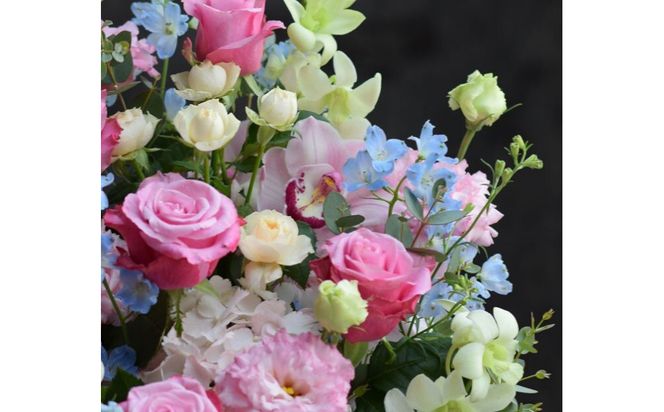 「シ・ベル」 誕生日祝い 結婚 ウエディング 送別 プレゼント 開店祝い 花 結婚祝い 季節 アレンジ フラワー 退職 発表会ギフト 結婚記念日 送料無料 記念日 お祝い 272230_BG108