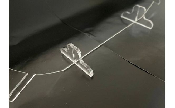 アクリル ネコ パーテーション 雑貨 日用品 クリア 手作り スタンド 飛沫 感染予防 猫 