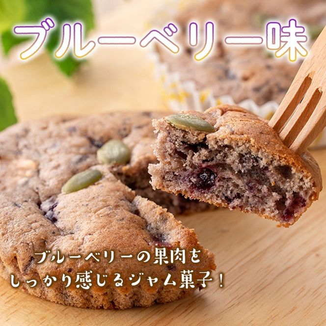 isa412 ＜数量限定＞ジャム菓子2種(ブルーベリー味8個、ボンタン味8個・計16個) 詰め合わせ 洋菓子 菓子 焼き菓子 ジャム ギフト 【薩摩美食倶楽部】