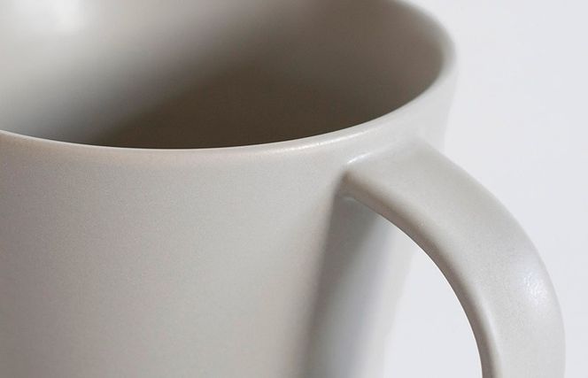 G2611 【スピード発送】マットマグカップ ペアセット マットネイビー/マットグレー【コップ 食器 食洗器 食洗機 電子レンジ ギフト 贈り物】