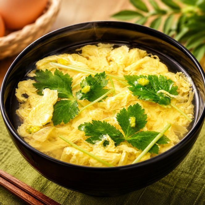銀座ろくさん亭 フリーズドライ たまごスープ2種_計30食【A】 スープ