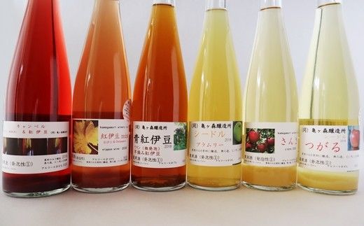 シードル＆ワイン厳選６本（500ml）セット 【331】