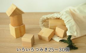積み木 木製 おもちゃ いろいろ つみき 25～30個 日本製 工芸品 室内 遊び 知育 玩具 ファミリートイ ゲーム 