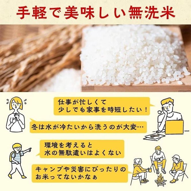 【3回定期便】無洗米真空パック 10kg×3回 ※北海道・沖縄・その他離島への配送不可