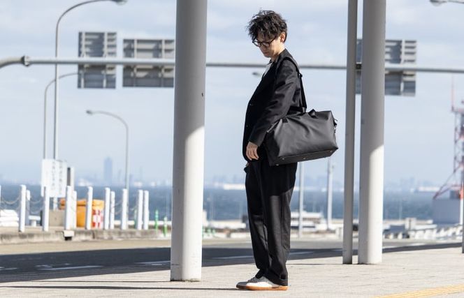 G2800 【スピード発送】ボストンバッグ タフトボストン（ブラック）