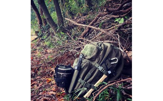 Bushcraft hammer　1本でハンマーと斧が使える