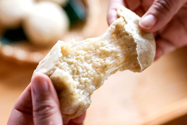 【R8.11月～3月まで順次発送】庄内町産 もち玄健 450g×1袋 玄米100% 先行受付 ロカボで罪悪感のないおもち つぶつぶ食感 柔らかく よく伸びる 梅木もち屋 個包装 小さめ 玄米餅 ヘルシー【入金期限：2027年2月20日】