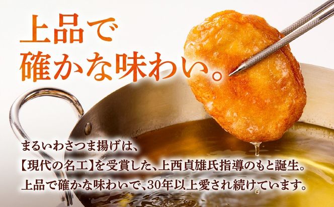 ＜容量選べる！＞味・品質ひとすじ　まるいわさつま揚げ　K326-001