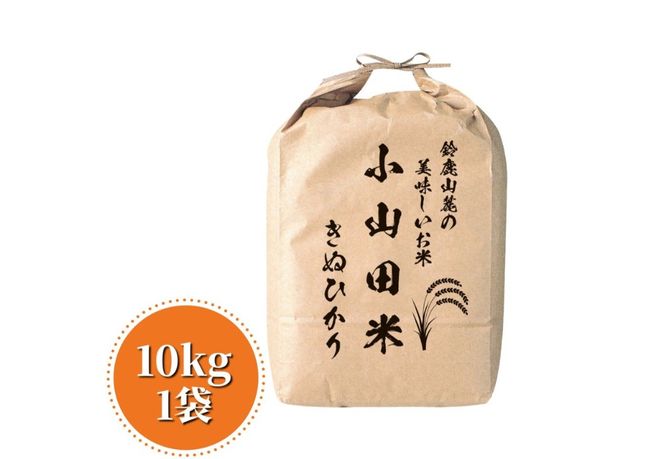 令和6年度】鈴鹿山麓の銘水が育てた米、米どころ三重県産小山田地区「きぬひかり」10kg-[G608]