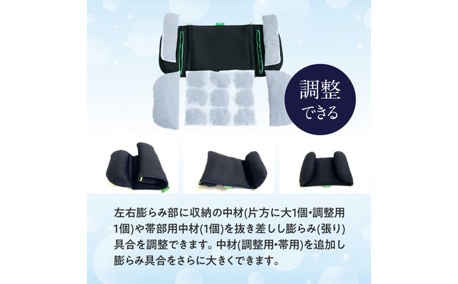 【R11009】姿勢に合わせてベストな形状に可変！姿勢維持クッション ツイン ピース Mサイズ