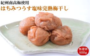 紀州南高梅使用 はちみつ うす塩味 完熟梅干し 無選別 約800g / 和歌山 梅干し 紀州南高梅 南高梅 梅干 梅 うめ 肉厚 お米 おにぎり 焼酎 梅酒 健康詰【tec984】