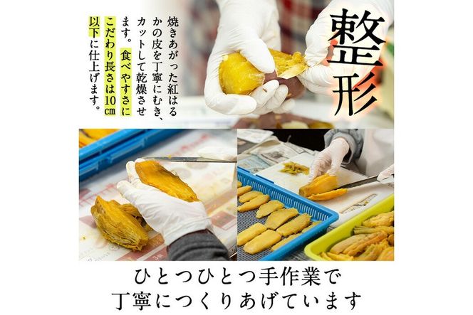 a885 しっとり食感の干し芋けんぴ(合計1kg・100g×10袋)【ファーム工房】国産 鹿児島県産 長期熟成 紅はるか ほしいも 干しいも 干し芋 焼芋 焼き芋 着色料・保存料不使用 無添加 スイーツ おやつ
