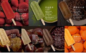 【京都・本くず氷】冬のおうちアイスセット アイスキャンディー 7本入り［ 京都 アイス スイーツ お菓子 フルーツ 人気 おすすめ ギフト お取り寄せ 通販 送料無料 ふるさと納税 ］ 261009_B-GD09