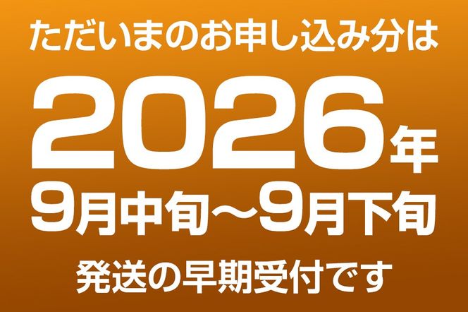 【先行受付】2026年9月中旬～下旬発送 男鹿梨「大将梨園」豊水 約3kg 6～8玉 3～5L 梨 秋田県 男鹿市|23_tsn-010301