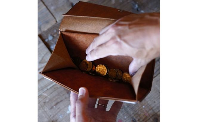 長財布（ne) ファッション小物 イタリアンオイルレザー 