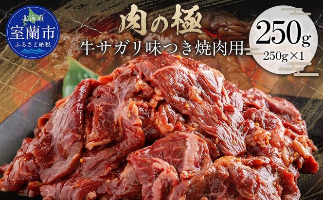 牛サガリ味つき焼肉用 250g (250g×1)  MROBM020