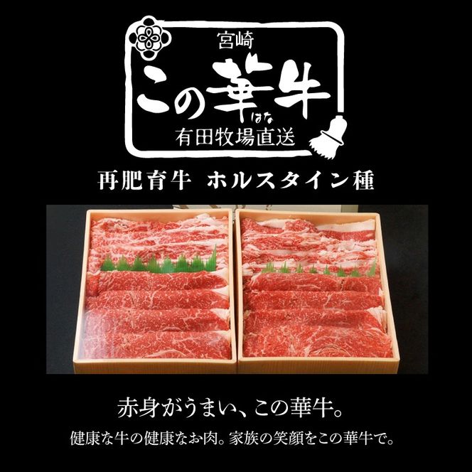 有田牧場直送この華牛 ドーンと盛合せフリースライス 1.4kg K20_0018_2
