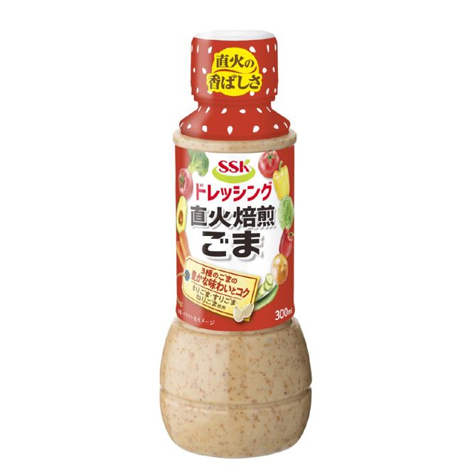 ごま ドレッシング 300ml 12本 セット 胡麻 調味料 油 料理 野菜 サラダ 人気 まとめ買い エスエスケイフーズ 静岡県 藤枝市