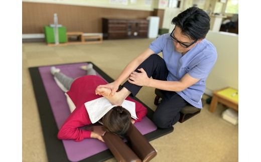 日比整体で使える「部分整体チケット」30分コース