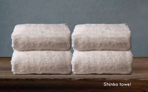 G3498 【TVで紹介！】おぅ！え～やん バスタオル（桜色）4枚【泉州タオル 国産 吸水 普段使い 無地 シンプル 日用品 家族 ファミリー】 