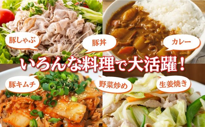 【肥前さくらポーク】 佐賀県産 豚肉 こま切れ 2㎏(500g×4P)