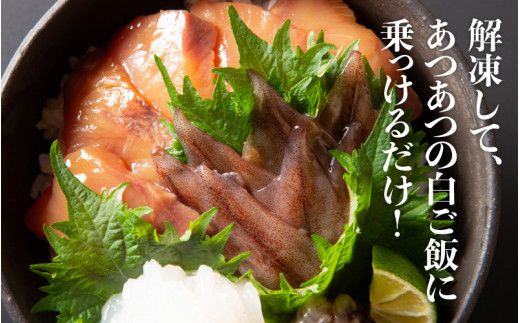 富山湾どんぶりセット 約３人前