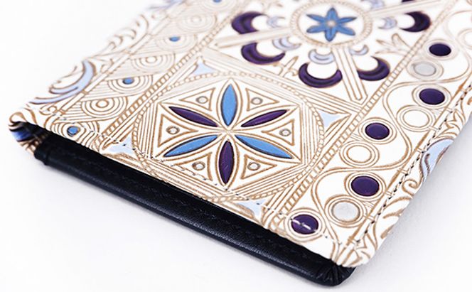 パスカードホルダー 錦紗 紫 文庫屋大関 名刺入れ パスケース カードホルダー 定期入れ 革製品 革小物 大容量 ファッション小物 定期券入れ Suica入れ パスモケース 日用品 雑貨 東京 東京都 墨田区