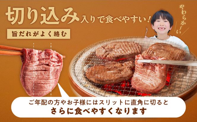 mrz0062 牛たん 食べ比べ 1kg 小分け 250g×4P 厚切り／スライス 焼肉用 訳あり サイズ不揃い【氷温熟成×旨ダレ】