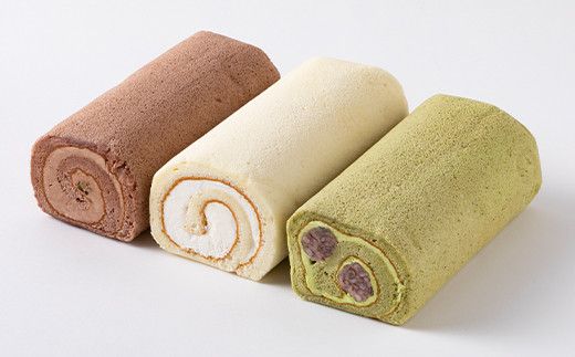 自然卵ロールケーキ３本セット 【022】