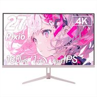 210-3390　Pixio ゲーミングモニター 27インチ 4K 160Hz Fast IPS ピンク PX27UWAVEK【 神奈川県 小田原市 】