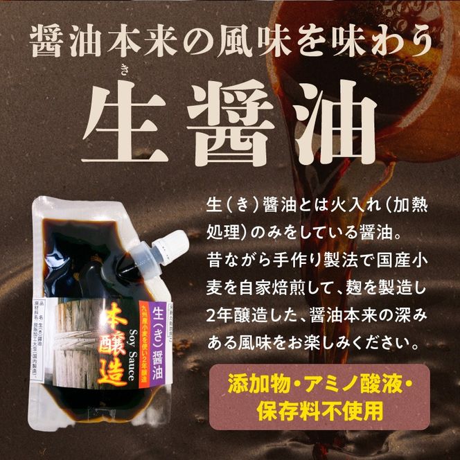 生(き)醤油と甘口醤油のセット　N060-YZA0227