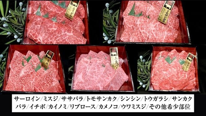 【 常陸牛 希少部位 】焼肉 食べ比べ 4種セット (茨城県共通返礼品) 箱入り  国産 焼き肉 牛肉 希少部位 やきにく ブランド牛 肉 サーロイン [BX91-NT]